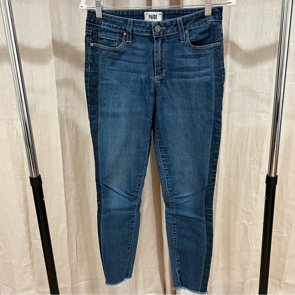 Paige Two-Tone Skinny Jean - Us Size 30